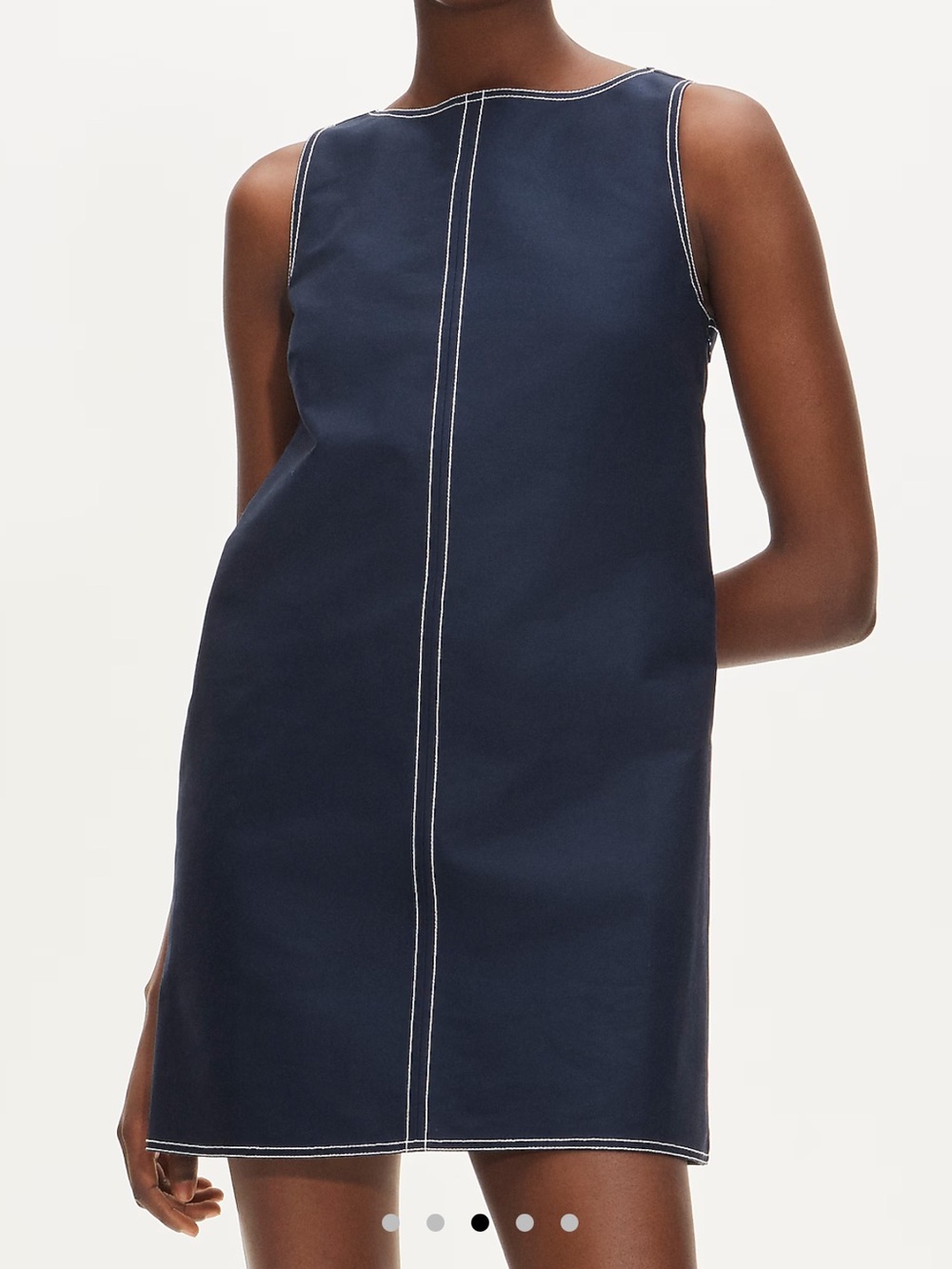 NWT J Crew Billie dress in double cotton poplin, size 6